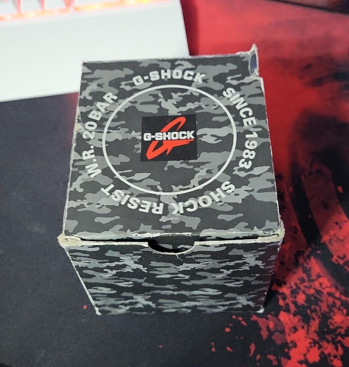 G-shock GA 100CM Czerwony MoroCasio Oryginalny