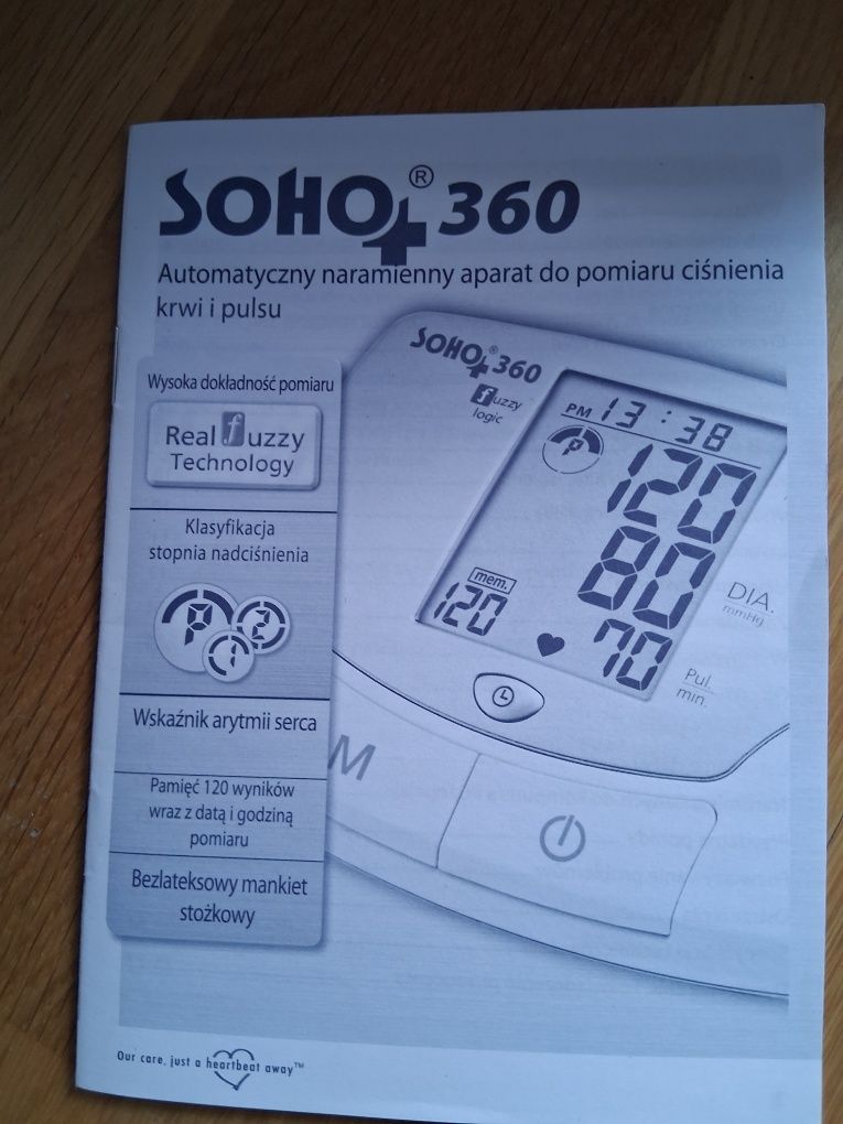 Okazja cenowa! Ciśnieniomierz automatyczny Soho 360