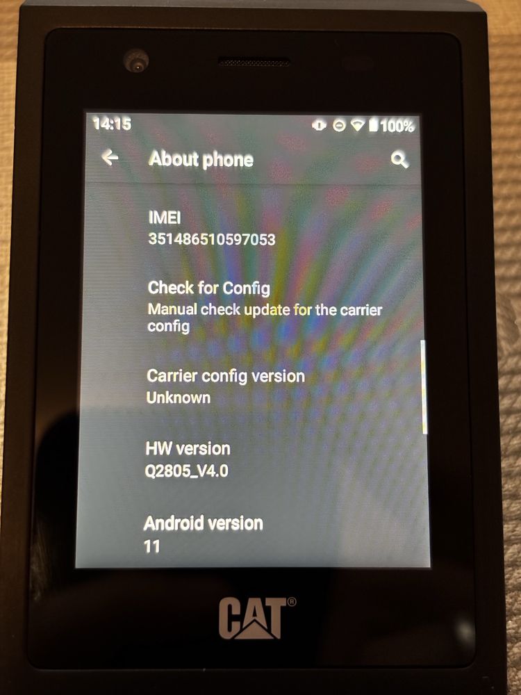 Cat S22 Flip - Android z klapką i klawiszami