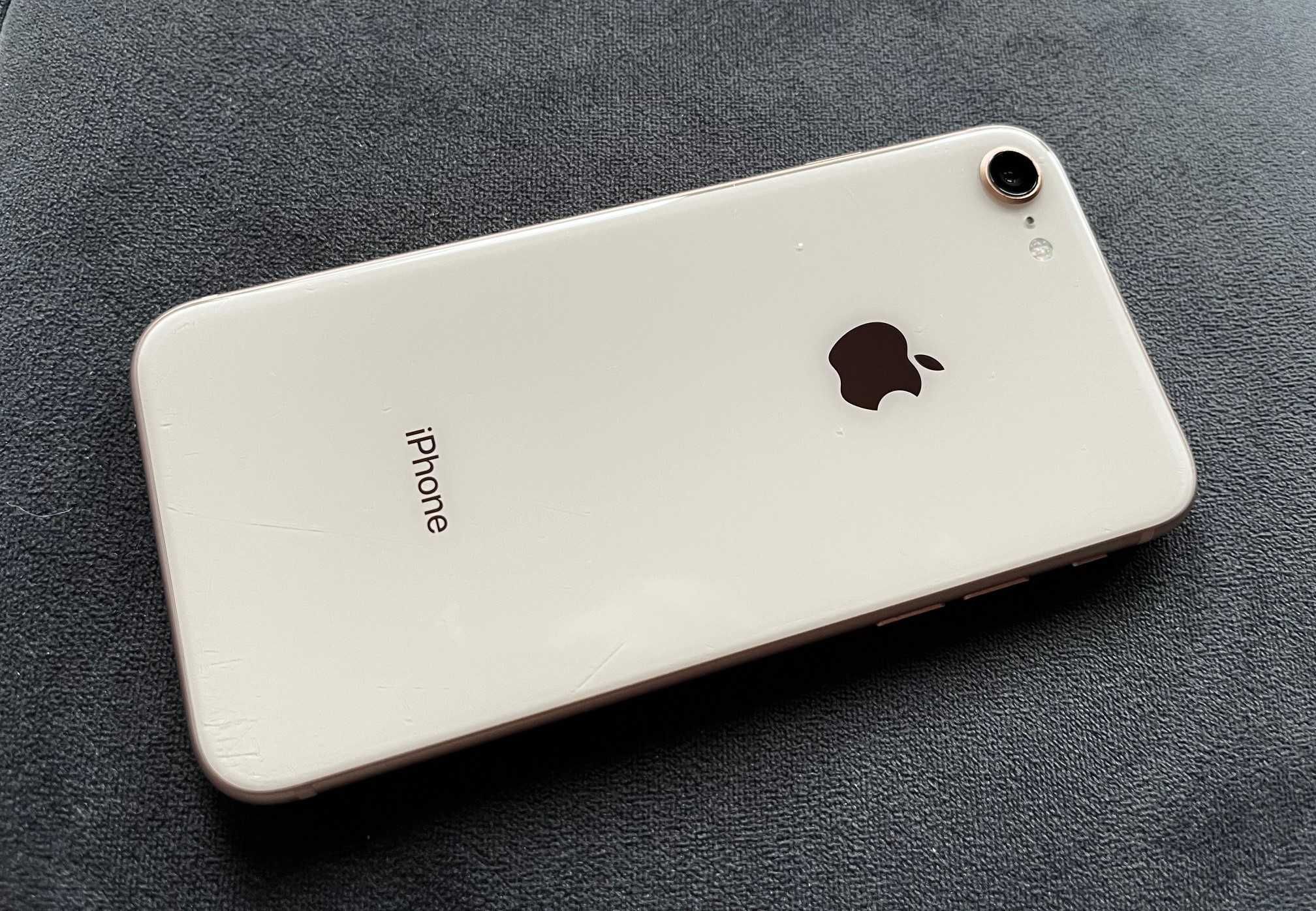 iPhone 8 64 GB ZŁOTY biały zadbany