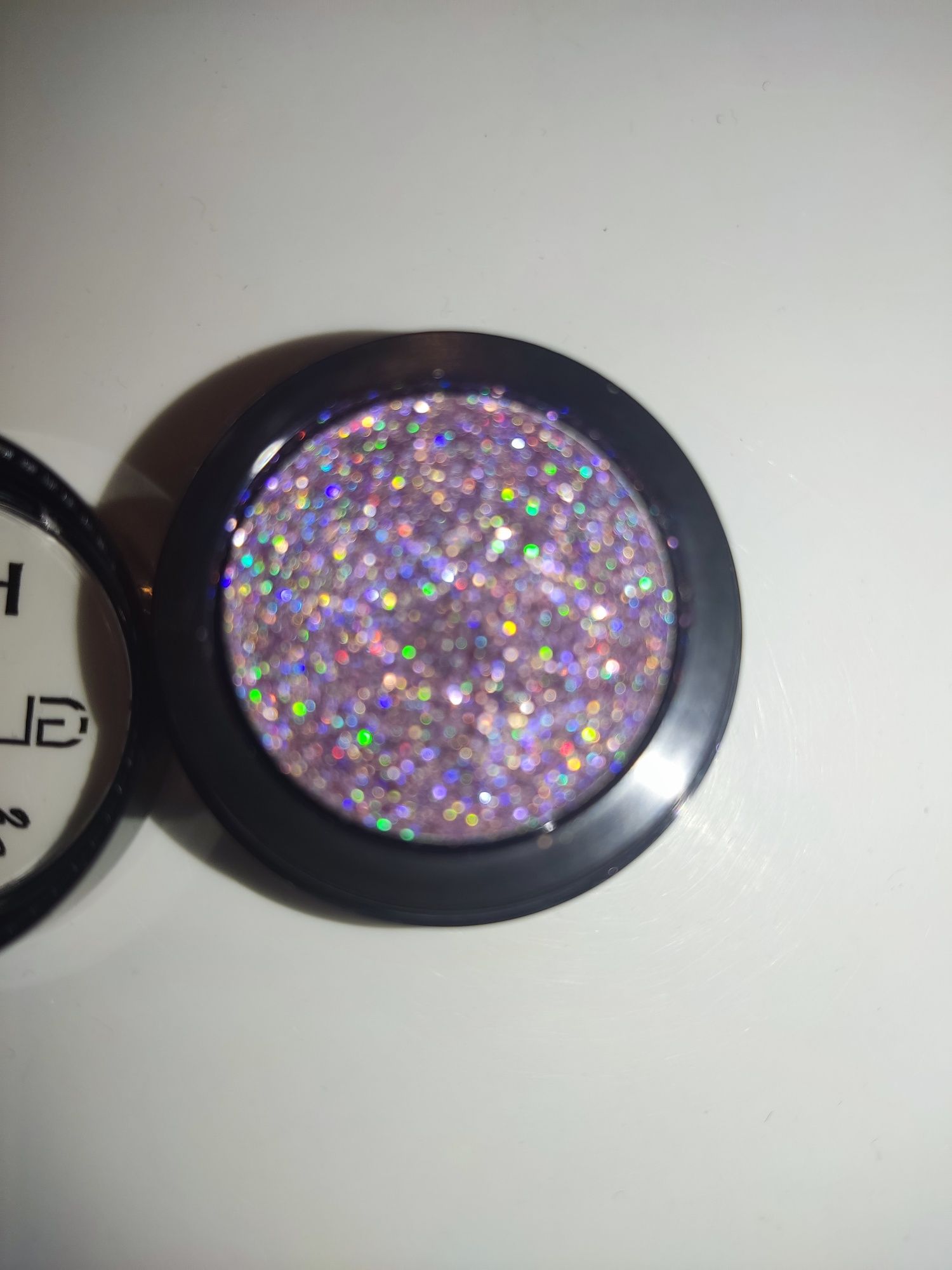 Тени для век и база 2 в 1 hean glitter eyeshadow блестки