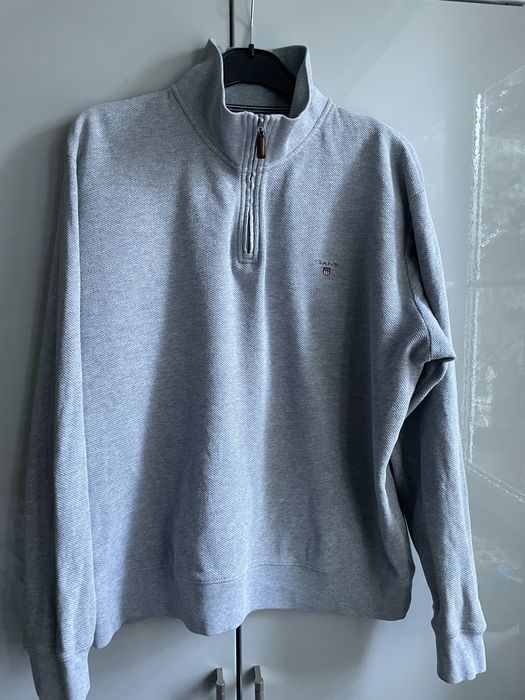 Bluza Gant z suwakiem XL błękitna