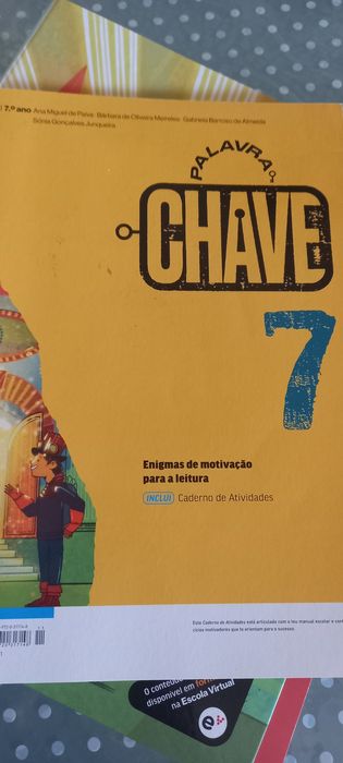 Manual "CHAVE 7" e todo o material de Apoio que se vê nas Fotos