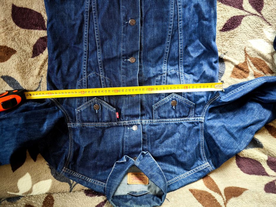 LEWIS Куртка джинсова темно синя XL