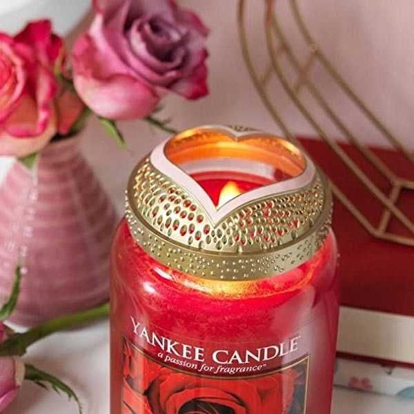 Yankee candle ILLUMA lid nakładka na świecę SERCE