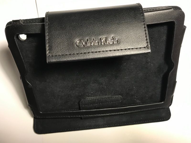 CALVIN KLEIN Etui ( futerał ) na iPad mini 2, 3 „skóra krokodyla"