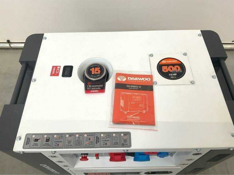 Agregat generator prądotwórczy Daewoo DDAE10500DSE-3G +olej gratis!
