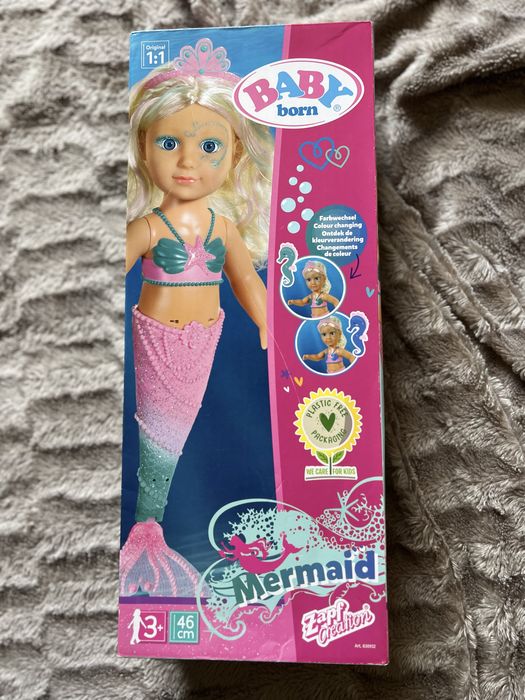 Русалонька ZAPF BABY BORN little sister MERmaid 46CM 3+  лялька