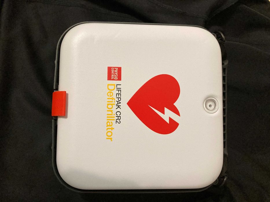 Defibrylator AED Physiocontrol LifePack CR2 + Bateria, Elektrody,Torba