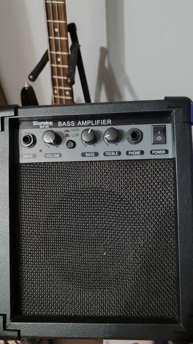 Бас гітара Vinci Signature +підсилювач та кабель