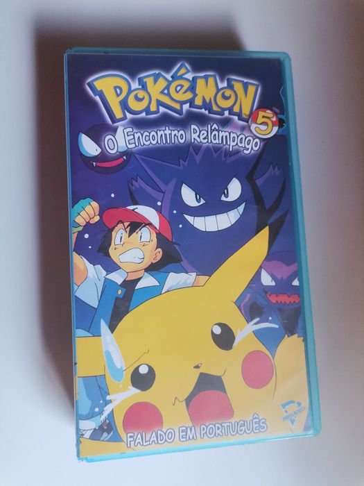 Pokémon VHS Cassete encontro relâmpago
