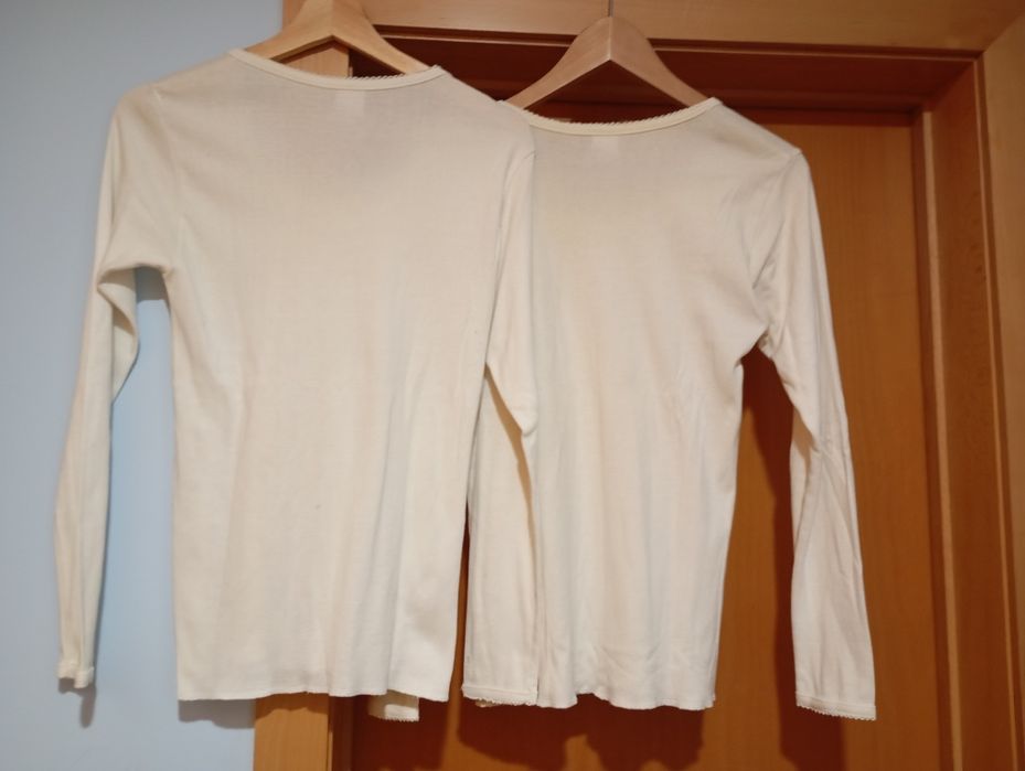 Interiores de manga comprida