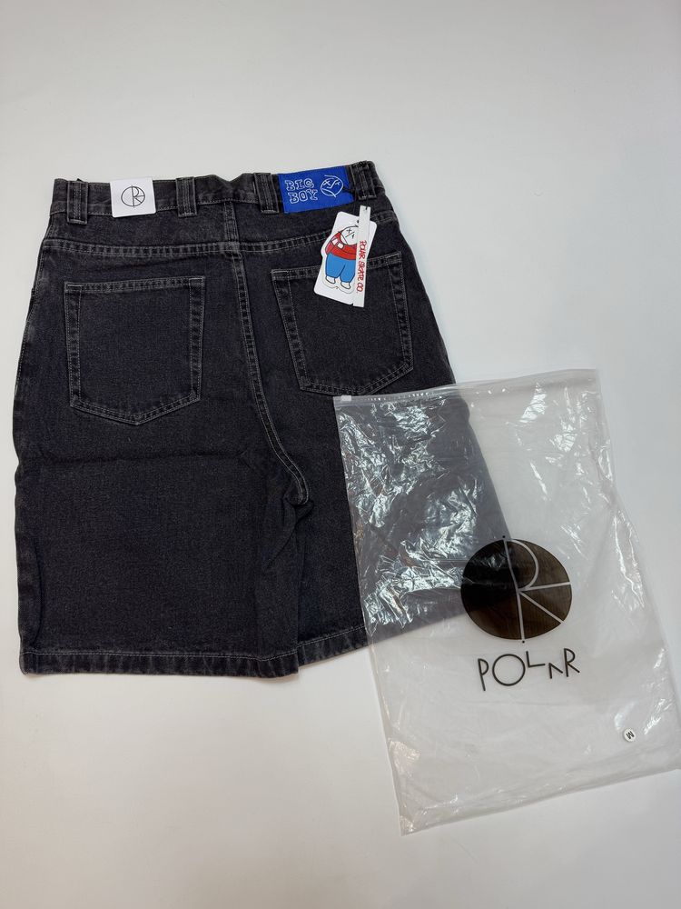 Шорти Polar Big Boy Silver black New logo (M)