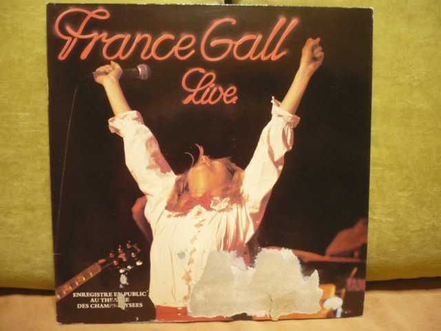 Podwójna płyta France Gall Live  2 LP.Zapraszam.