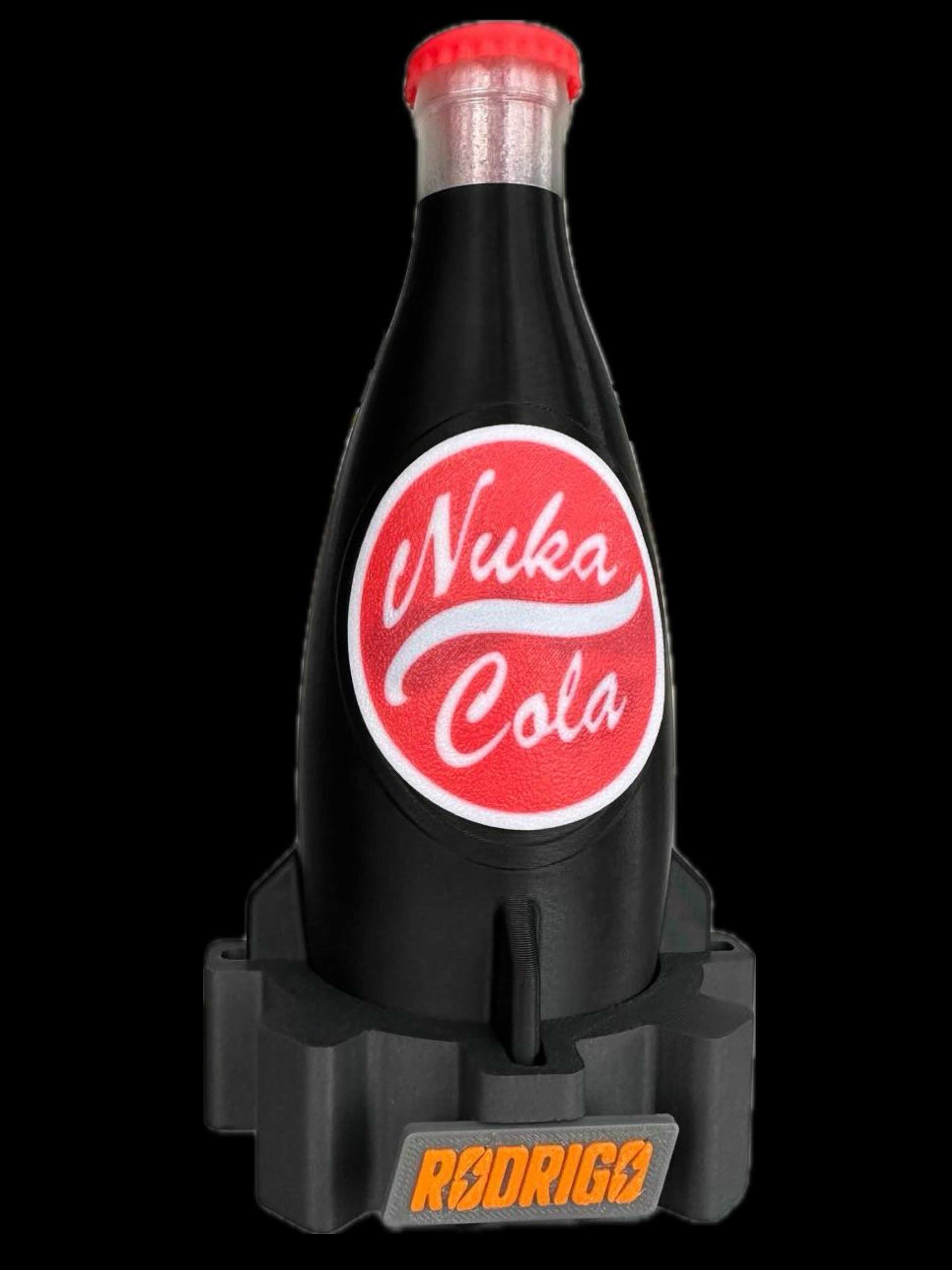 Replica Nuka Cola com base magnética personalizável (Decorativo)