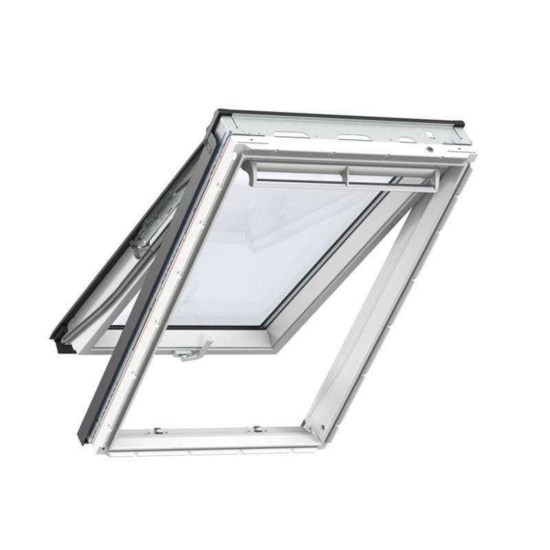 Okno dachowe VELUX GPU Klapowo-Obrotowe 0070 CK04 55x98 z kołnierzem