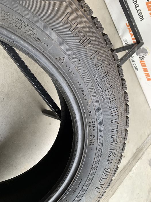 (4шт) 215/65R17 Nokian Hakkapeliitta R3 SUV зимові шини