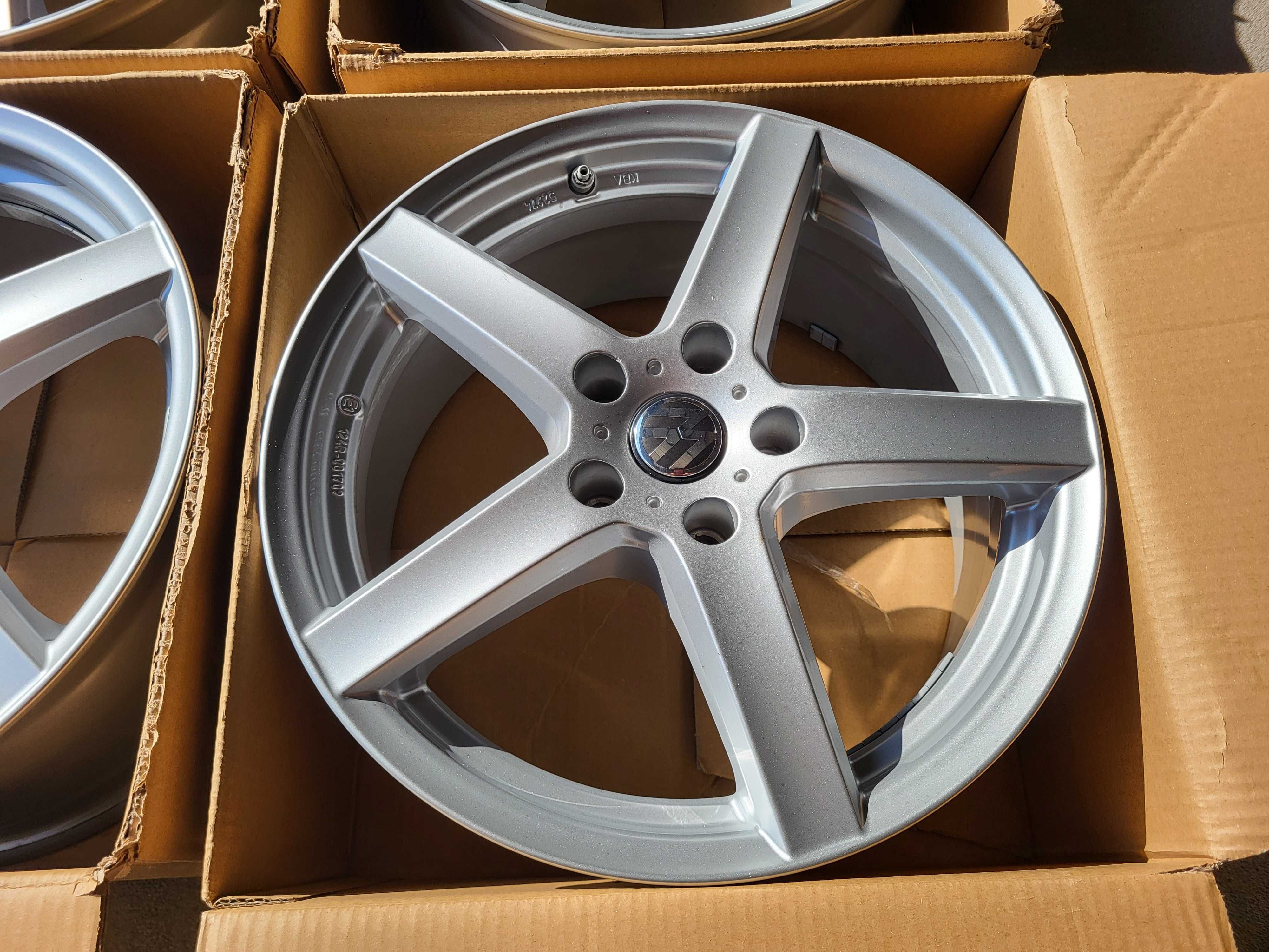 [662] Felgi aluminiowe 17 Cali 5x112 ET30 7,5Jx17H2 VW + Czujniki