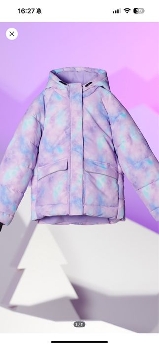 Куртка зимня для дивчинкі 146-152розм