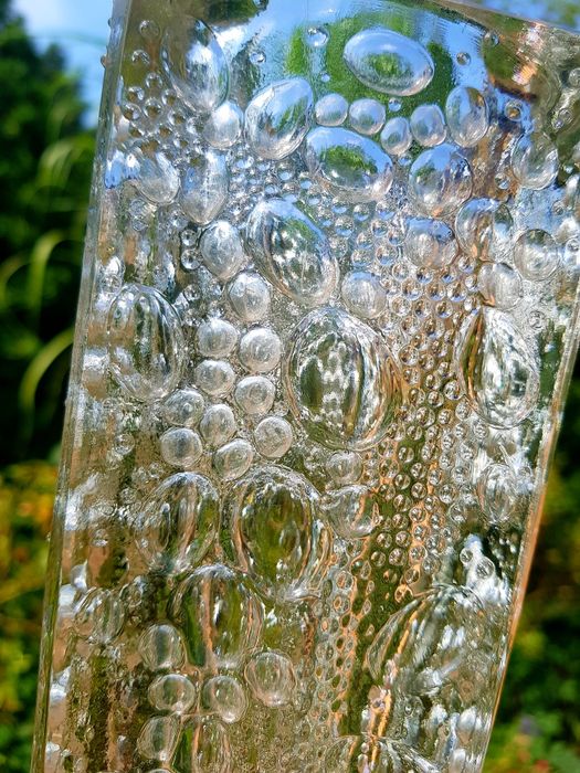 Wazon Krople Rosy,  Vintage PRL