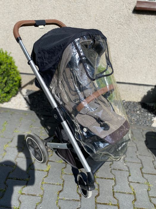 Kompletny zestaw Wózek 4w1 +fotelikiem i bazą obrotową do auta i wózka