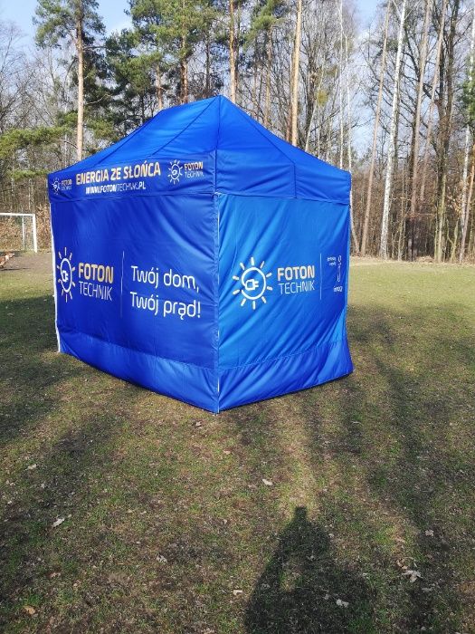Namiot handlowy 3 x 3, reklamowy, ogrodowy parasol