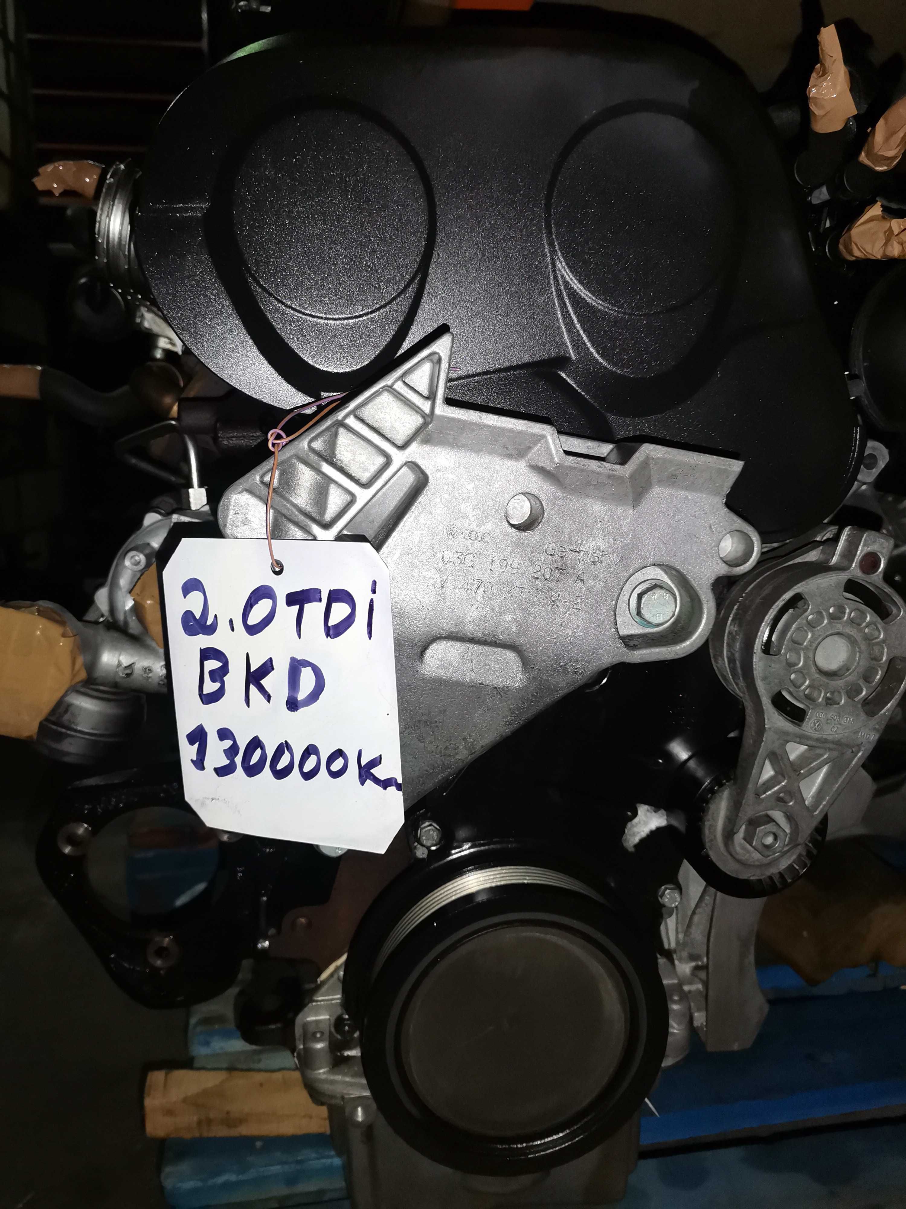 Motor 2.0 tdi ref bkd, COM GARANTIA.