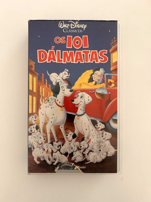 VHS Os 101 Dálmatas 1996