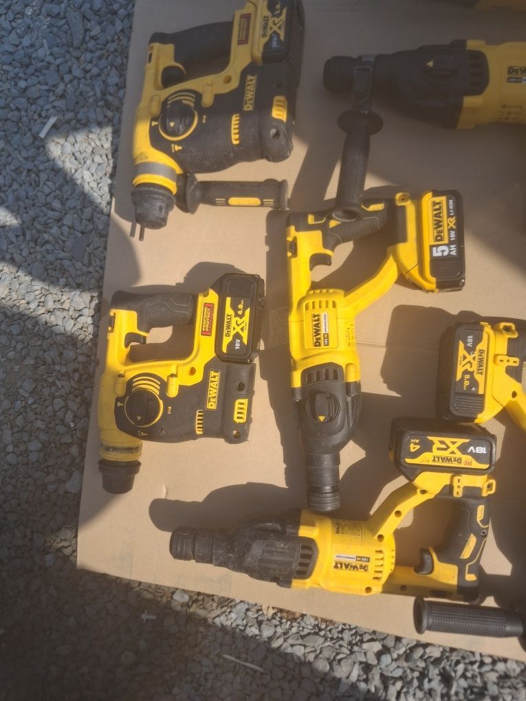 DeWalt DCH 263/273 - zestaw młotowiertarek