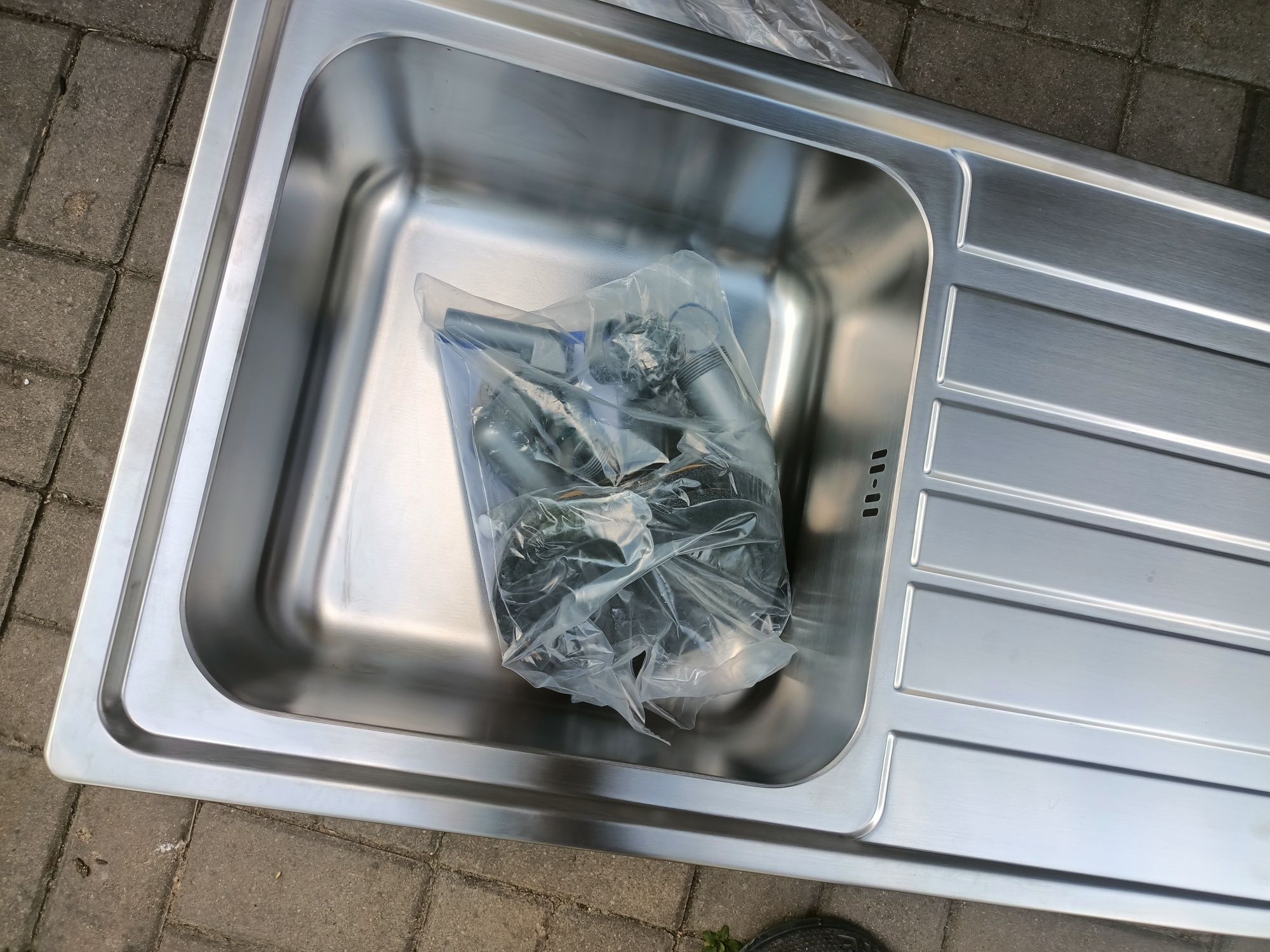 Zlewozmywak jednokomorowy nowy