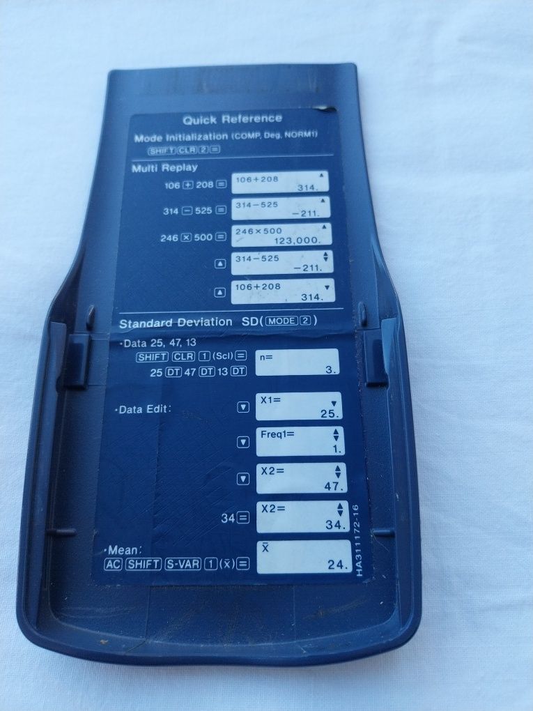 Calculadora escolar Casio