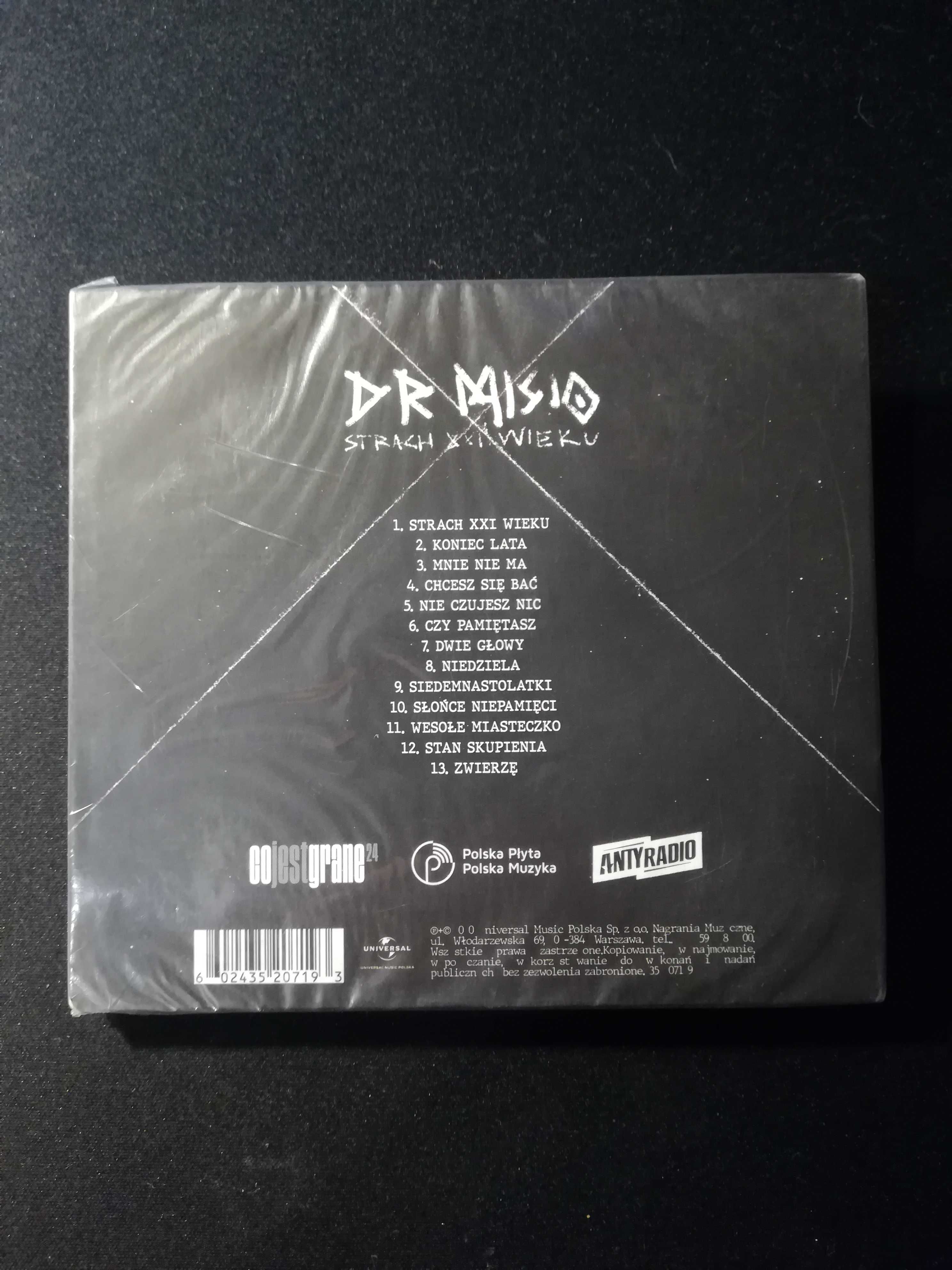 Dr Misio Strach XXl Wieku Płyta CD nowa w folii