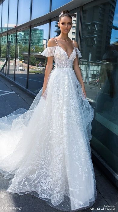 Продам весільну сукню від Crystal Design!)