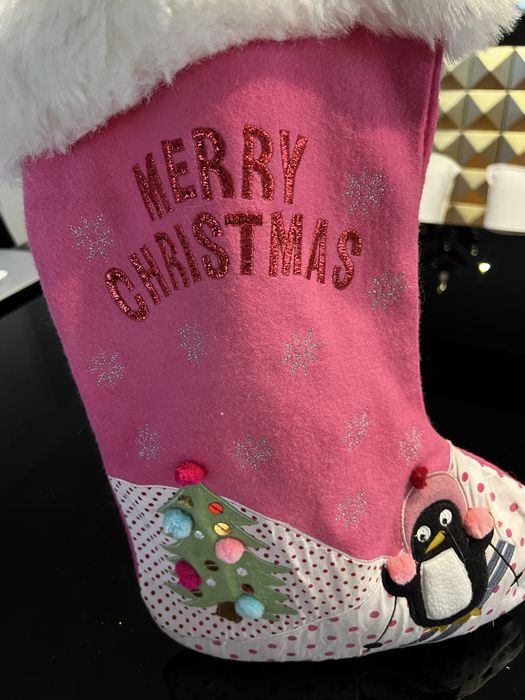 Bota de Natal em optimo estado.