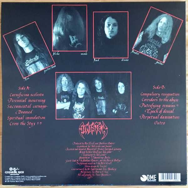 Sinister - Cross The Styx winyl 12" LP Holandia Death Metal
