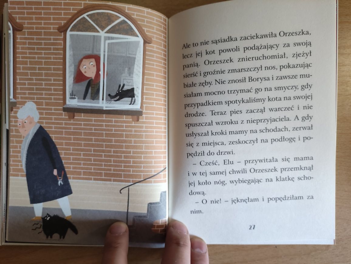 Już czytam, Monia ratuje faraona i kłopot z orzeszkiem.