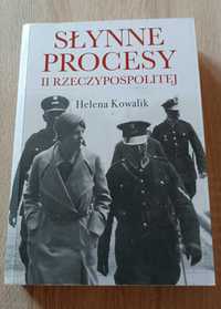 Słynne procesy II Rzeczypospolitej nowa książka