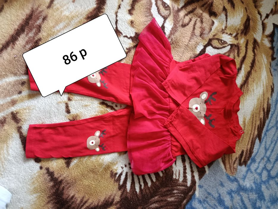 Новорічний Костюм на дівчинку 86 р