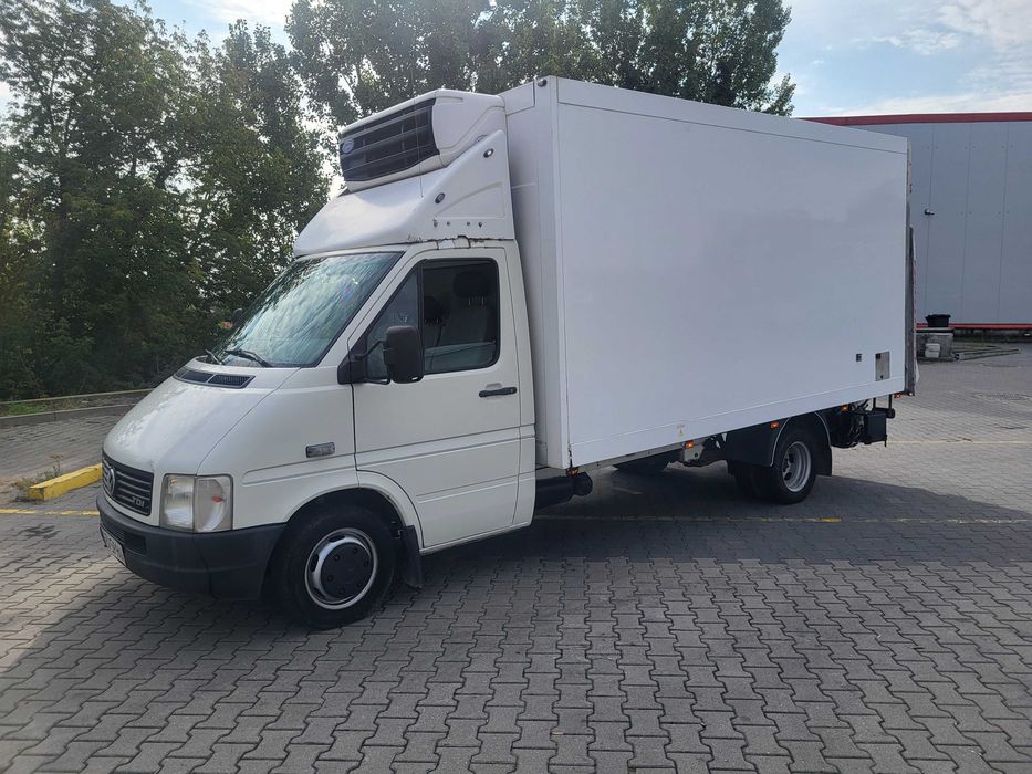 VW LT 46 2,5 TDI 109KM, chlodnia 8 palet, winda