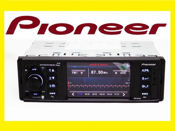 Автомагнитола MP5 Pioneer 4219 экран 4.1 Bluetooth AV-in Пульт на руль