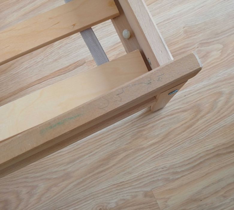 Łóżko Ikea Sniglar 160x70 z materacem