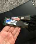 DDR2 2x1GB  2GB Patriot PC2 8500nr 1066MHz CL5 z radiatorami – sprawne