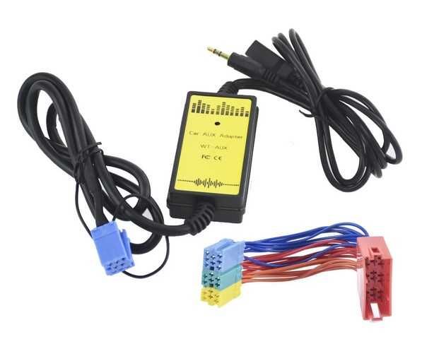 Adaptador MP3 + Aux + Bluetooth para VAG Audi, Golf, Skoda, Seat