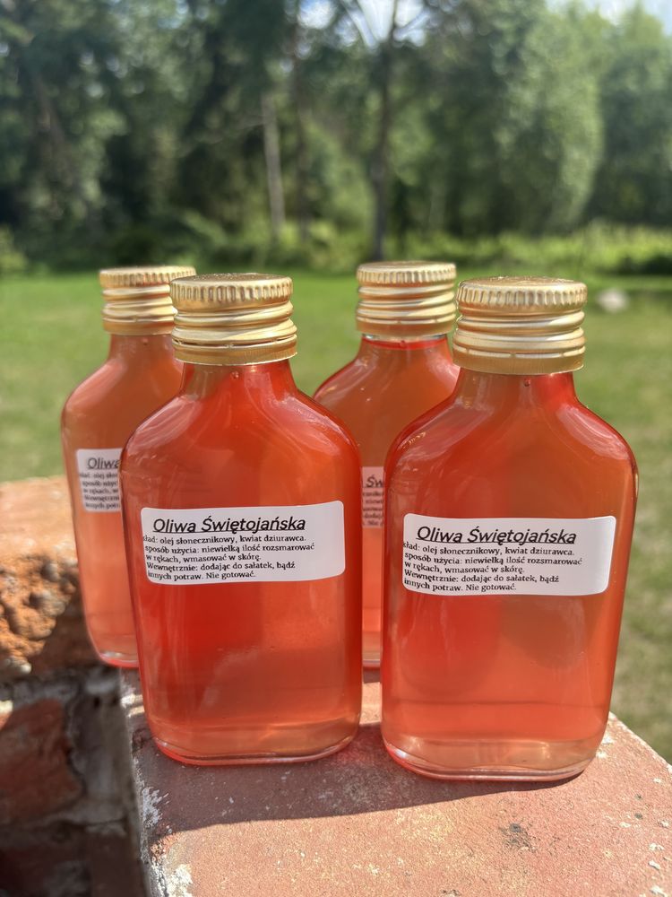 2x Oliwa Świętojańska, olej z dziurawca 150ml. Do masażu.