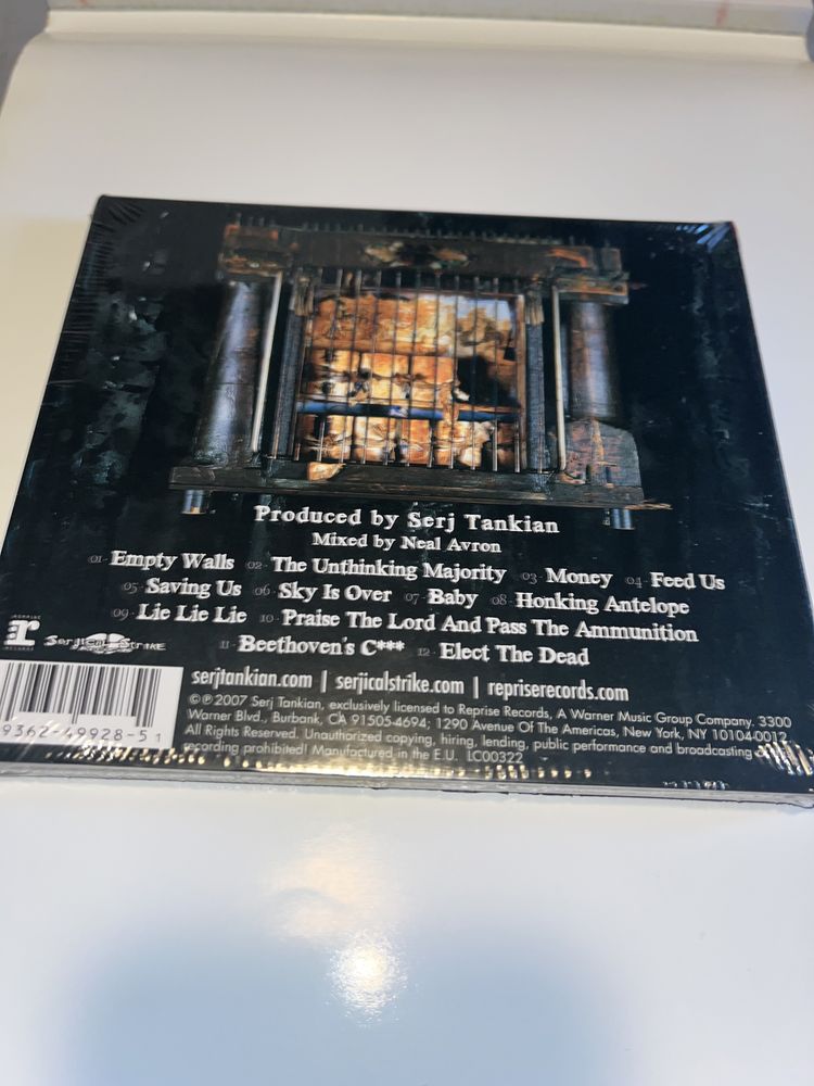 CD Serj Tankian - Elect the Dead (Novo - ainda com pelicula protetora