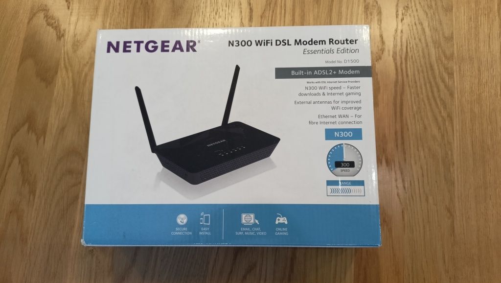 Router Netgear D1500 N300