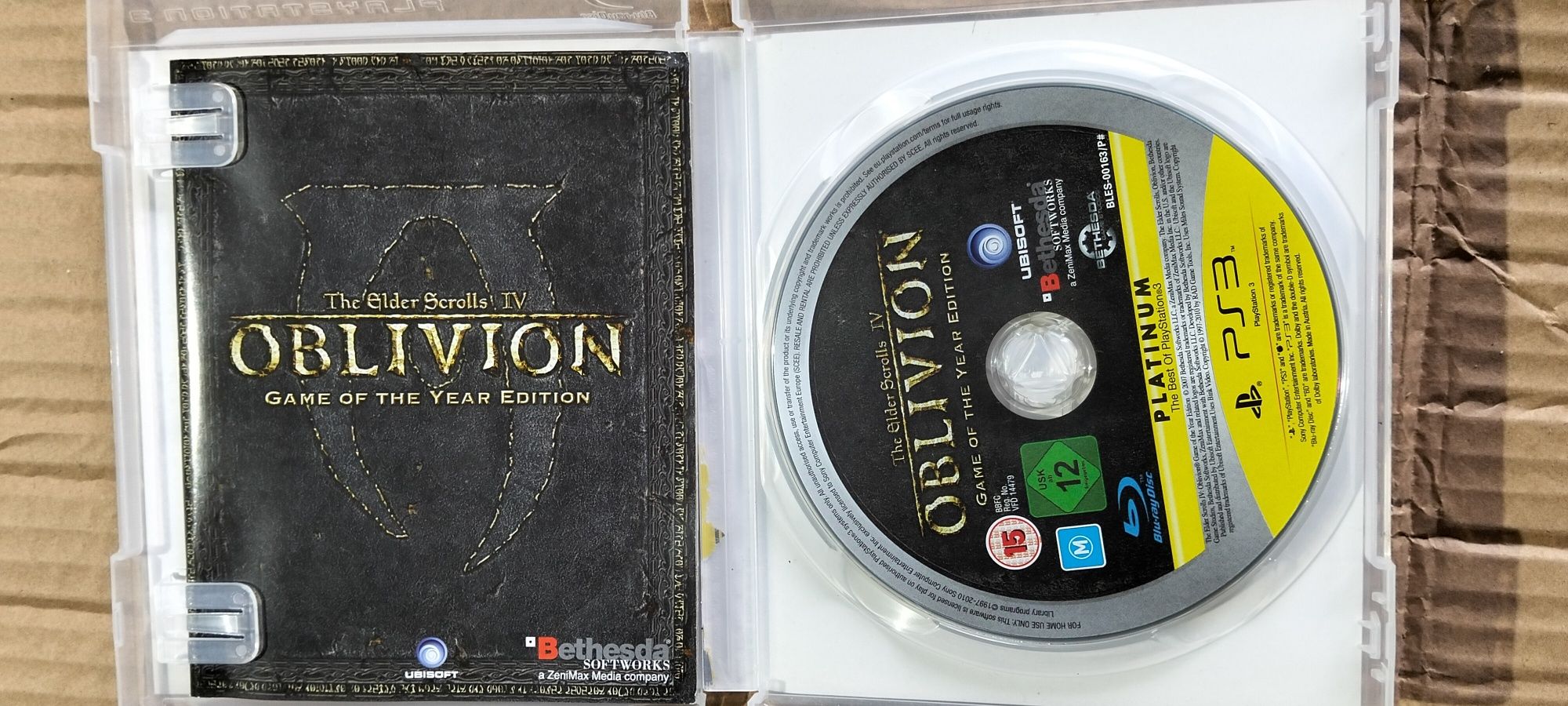 The elder scrolss 4 oblivion ps3