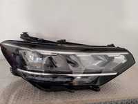 Vw Passat b8 lift lampa przód prawa full led idealna