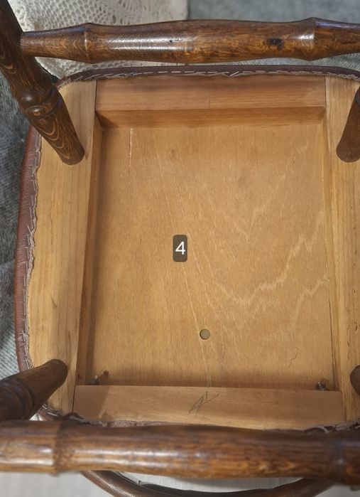 Holenderskie krzesła dębowe 4 sztuki