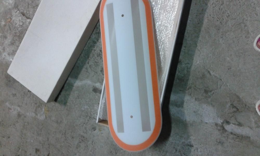 candeeiro com 2 vidros